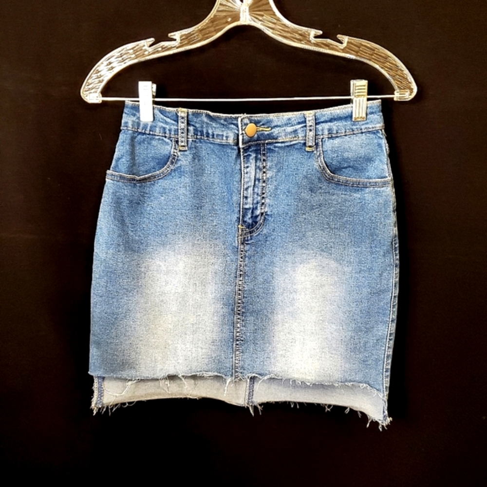 WOMEN FOREVER 21 JEAN SKIRT